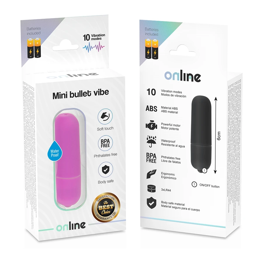 ONLINE - MINI BULLET VIBE FIOLETOWY